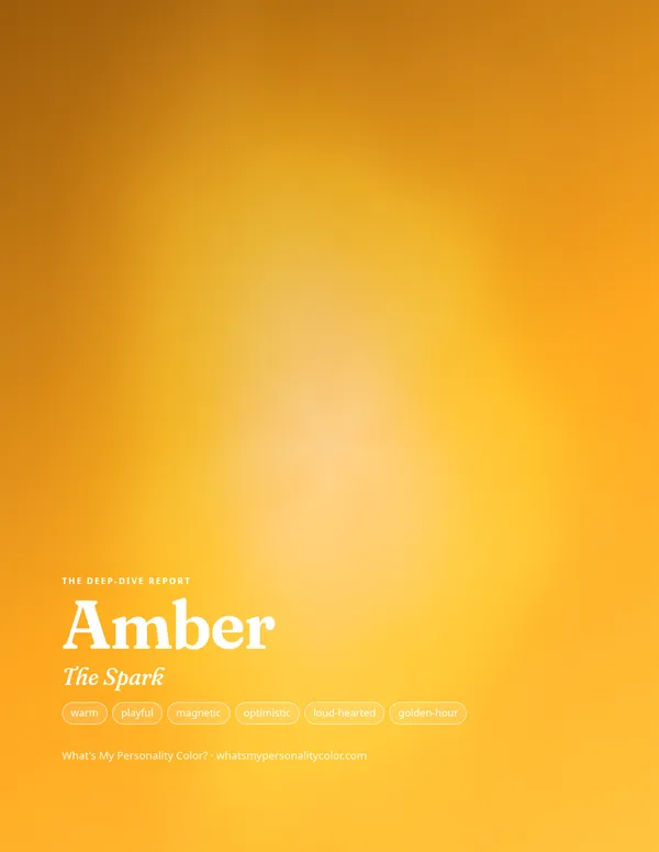 Cover of the Amber premium report