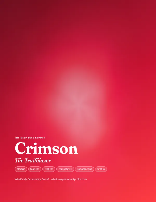Cover of a sample premium report