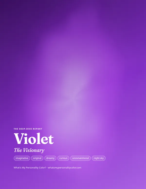 Cover of the Violet premium report